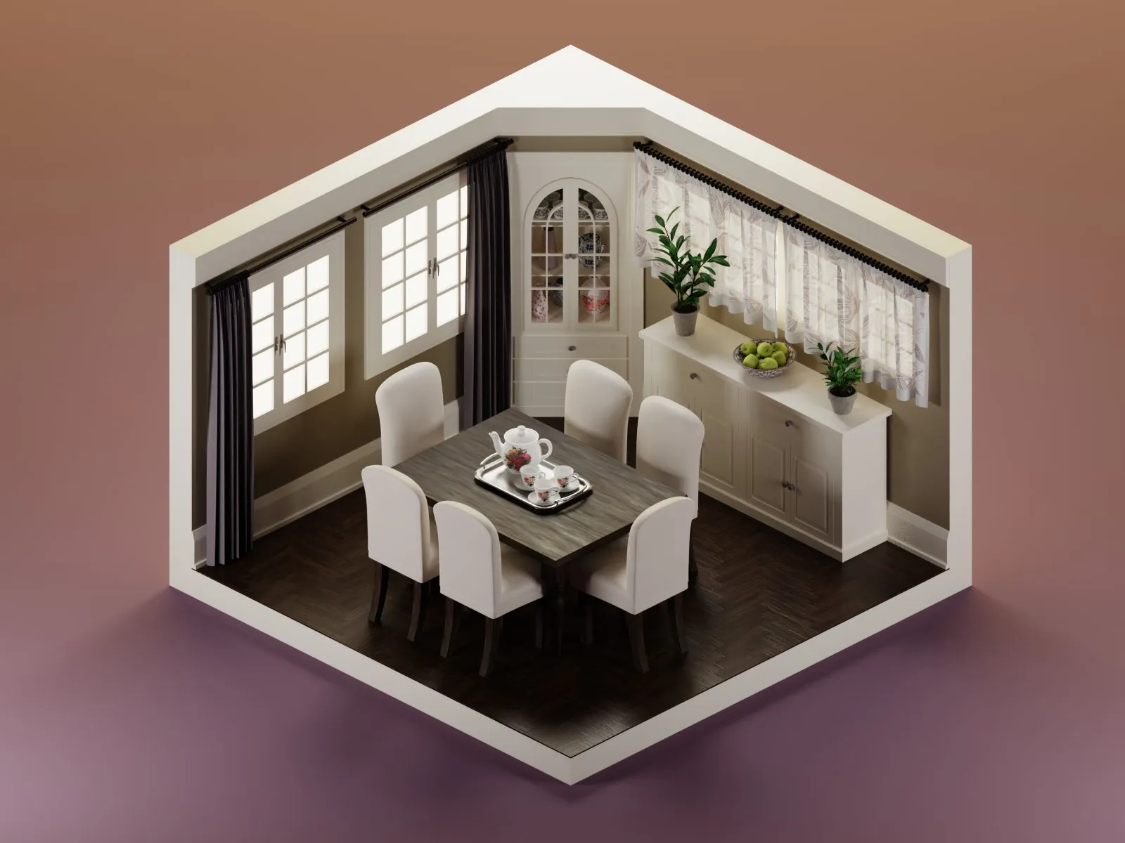 Isometric Room Series — 5