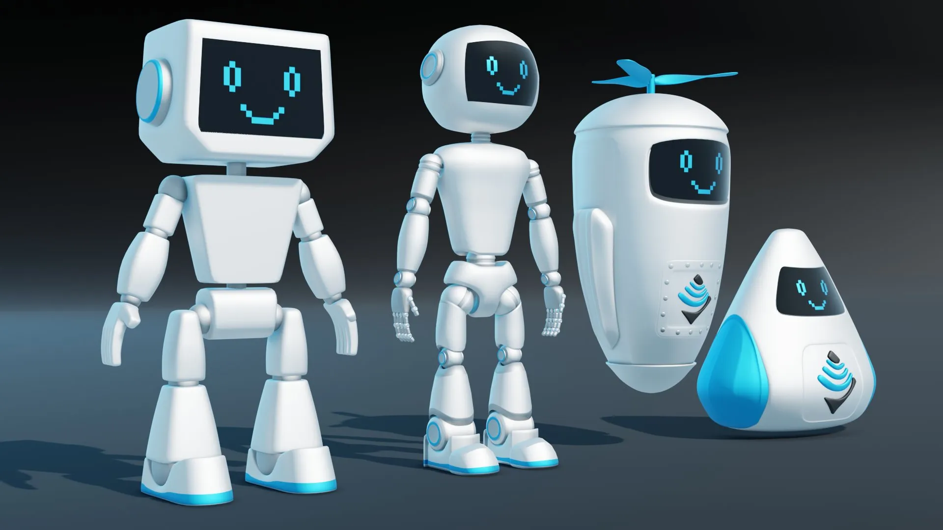 Robot Characters — 3