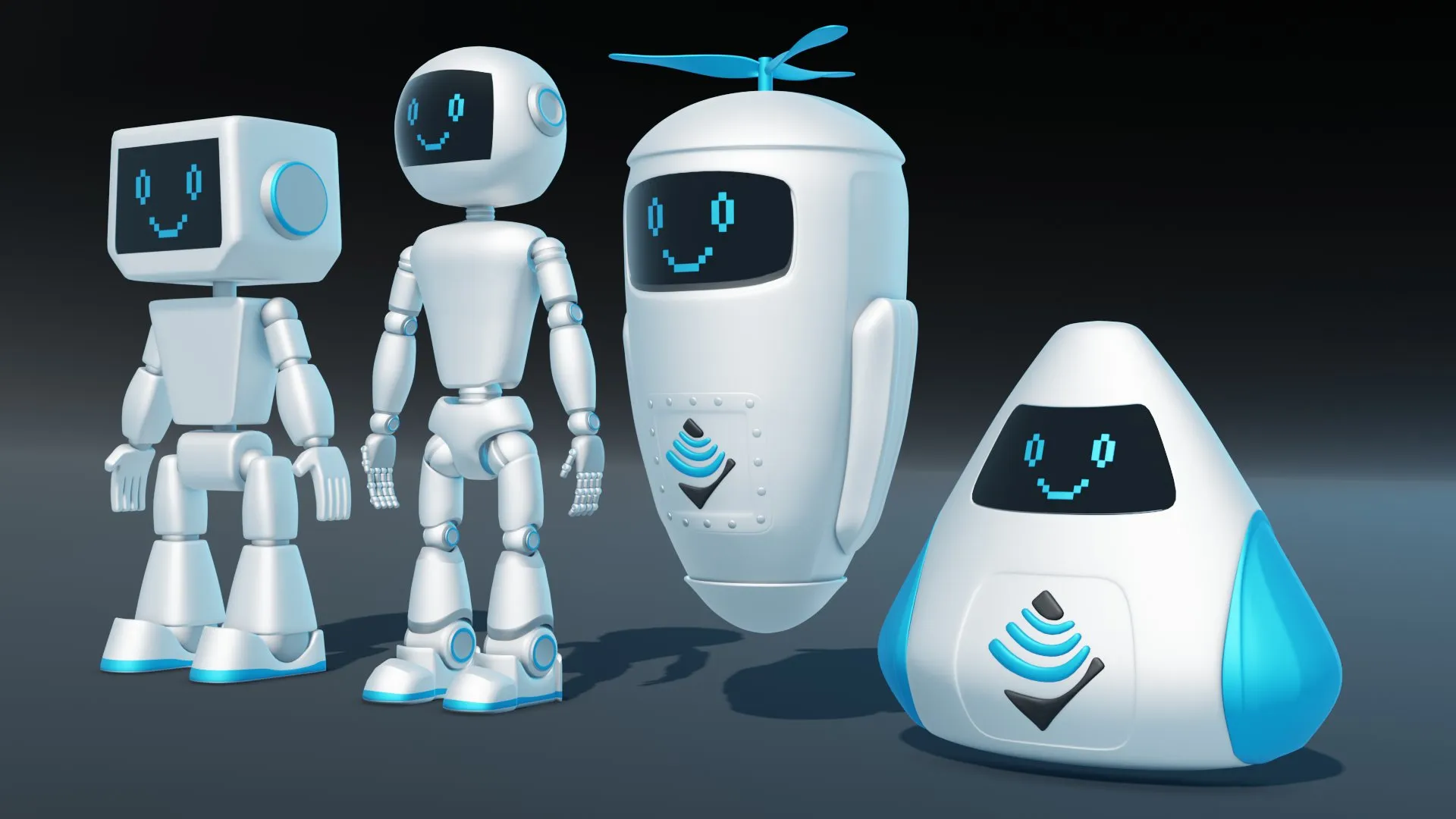 Robot Characters — 4